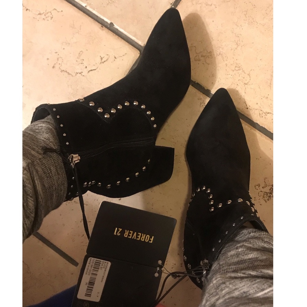 Brand new forever studded booties